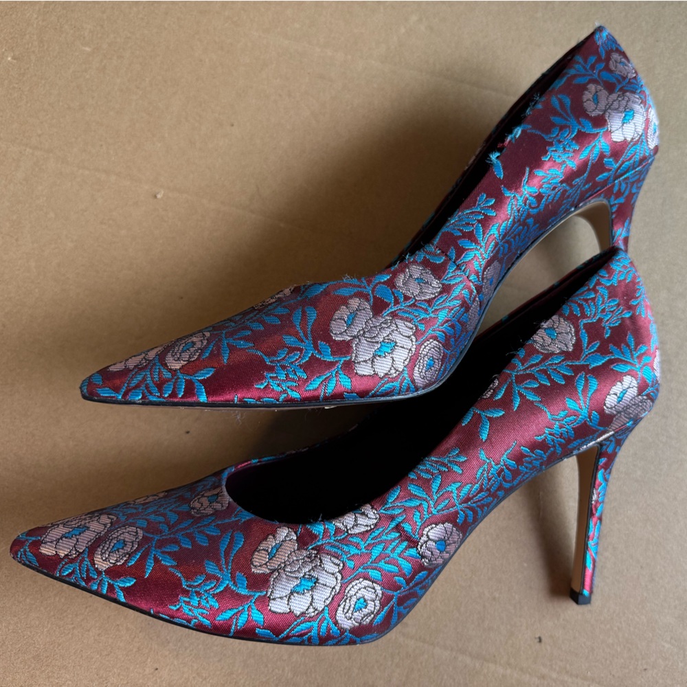 Gianni bini floral high heels size 10 - Picture 4 of 7